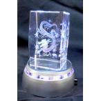  crystal 3D Laser скульптура дракон LED 4 цвет люминесценция шт. комплект День отца 