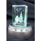  crystal 3D( маленький размер ) Laser скульптура солнечный ta. tree LED 4 цвет люминесценция шт. комплект 