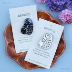 「BoneブローチOwl」ブローチ...