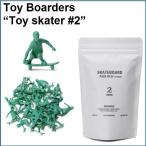 スケーター おもちゃ グリーンアーミーメン テラリウム フィギュア Toy Boarders “Toy skater #2”