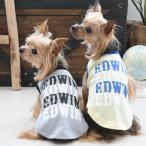 EDWIN リピートロゴタンクトップ 犬服 トップス  クール加工 虫除け  dog カルル calulu 22s SALE