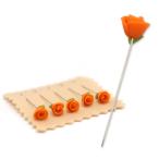 グランシュマン ローズ マチ針 5本セット （オレンジ×ローズ） le grand chemin