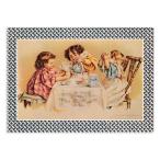 Allison Greetings Large размер ( молоко. час ) конверт имеется retro поздравительная открытка 