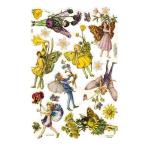 Yahoo! Yahoo!ショッピング(ヤフー ショッピング)イギリス製 クロモス スクラップシート （フラワーフェアリー） ハンドメイド素材