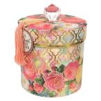 パンチスタジオ トイレットペーパーホルダー 収納 フタ付き（モダンローズ） トイレ収納 ・定形外郵便物不可