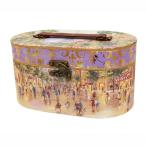 パンチスタジオ バニティケース 収納 化粧箱（パリの散歩道） ・定形外郵便物不可