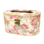 パンチスタジオ バニティケース 収納 フタ付き 化粧箱（ヴィンテージローズ） ・定形外郵便物不可