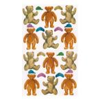 Michel & Company シール ステッカー レトロ(テディベア×帽子) ヴィンテージシール