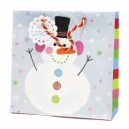 The Gift Wrap Company [ Рождество ] подарок сумка ( снеговик × снег узор )