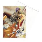 [35%OFF] Portal животное поздравительная открытка конверт имеется Mac-Breakfast Mayhem ( рождение праздник .)