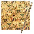 The Gifted Line упаковка бумага | оберточная бумага ( Gold × Victoria n Kids ) ширина 76.2cm× длина 66cm * нестандартная пересылка предмет не возможно 