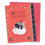 Madison Park маленький поздравительная открытка ( кошка × орнамент ) Рождество 