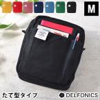バッグインバッグ インナーキャリング 縦型M デルフォニックス DELFONICS 帆布 スマホ ポシェット 無地 ポーチ かわいい メンズ レディース おしゃれ