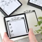 ショッピング手帳 スタンプ 手帳 スタンプ 浸透印 はんこ ハンコ 事務 油性 ブラック ミドリ 書類 仕事 手帳 電話 おしゃれ かわいい メモ カレンダー