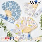 ショッピング雑貨 扇子 レディースかわいい Wpc. Patterns ギフトボックス入り扇子 花柄 扇子袋付き せんす うちわ 団扇 扇子 レディース ネイビー