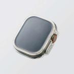  Elecom Apple Watch 49mm для полный покрытие мягкий чехол AW-22CFCUCR гибкий . эластичность .. есть TPU прозрачный 