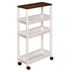  Izumi .. кухонные тележки тонкий Wagon T-4 уровень * Brown 3998BR