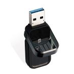  Elecom USB память 32GB USB3.0 3.1 (Gen1) нет . нет колпак черный MF-FCU3032GBK
