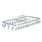 nisida прямоугольник вешалка большой ma большой ma прищепка 30 шт есть примерно W76×D35×H28cm серебряный MJ-30 208374