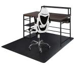 ショッピングチェアマット デスクごとチェアマット ゲーミングチェアマット ダイニングマット 床保護マット SALLOUS 特大サイズ160×130cm PVC 抗菌 防カ