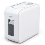 アイリスオーヤマ 静音シュレッダー 家庭用 細断枚数6枚 クロスカット 連続使用10分 CD/DVD/BD細断可能 ダストボックス7.5L A4