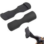  катушка следки катушка для покрытие катушка foot защитный корпус рыбалка мелкие вещи резиновый потертость уменьшение дребезжание предотвращение 20 листов чёрный 