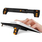 ESC フリップ Pro キーボードスタンド パソコン ノートPC ゲーミング 4段階 高さ/角度調整 幅拡張ホルダー 滑り止め付 再配置可 人