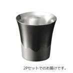 ステンレスマグカップ 〔260ml〕 日本製 二重構造 ステン ペア 2Pセット サエ 富士山二重タンブラー 〔Made in TSUBAME 認定品〕