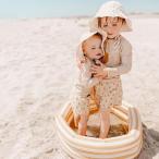 ベビー 水着 スクール水着 3点セット セパレート 赤ちゃん水着 保育園 幼稚園 ラッシュガード ベビースイムウェア スイミング スイムキャップ おしゃれ 可愛い