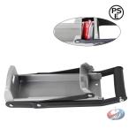 ペットボトルつぶし機 2L対応 空き缶クラッシャー ピークル 壁掛け式 大きいサイズ プレスで省スペース リサイクルがはかどる潰し器(缶/ボトル対応)