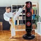 送料無料 エアーサンドバッグ　ボクシング　エクササイズ　ストレス解消　室内トレ