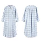 ネグリジェ パジャマ 綿100％ パジャマ ピークルワンピース ルームウェア コットン100％ ダブルガーゼワンピース パジャマ レディース 前開き 授乳 入院時 プ