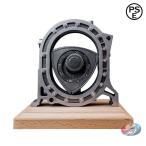 ロータリーエンジン模型 DIY組立 メタルエンジン模型キット ピークル 電動エンジン模型 600RPM リアル減速エンジン 教習模型 工作教材として