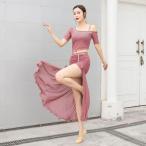  Berry танцевальный костюм женский верх и низ в комплекте юбка урок надеты Mai шт. способ постановка тренировка надеты презентация бальные танцы урок одежда off плечо украшен блестками 