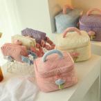  vanity кейс большая вместимость косметичка вельвет pi-kru симпатичный сумка косметичка cosme сумка косметика место хранения инструменты для макияжа место хранения перевозка командировка путешествие 