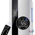 除湿機ハイブリッド式衣類乾燥除湿機人気除湿機強力除湿除湿機小型2200ml大容量タンクじょしつき衣類乾燥機リモコンLCDディスプレー省エネ排水ホピークル