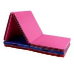 ヨガマット 折りたたみ 厚手 家庭用 スポーツマット 体操マット トレーニングマット 大きい プレイマット ストレッチ エクササイズ ダイエット