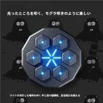 【限定セール】 音楽ボクシングマシン スマート ディスプレイ付き ライト付き 子供大人 壁掛け ボクシングトレーニングパンチング機器 エクササイズ ターゲット