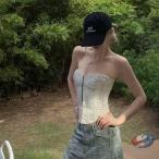  бюстье корсет свадебное белье гонки выше pi-kru плетеный вверх + передний застежка-молния корректирующее нижнее белье корсет корпус Shape . стиль выше 