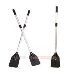 2 разделительного типа алюминиевый все 2 шт полимер сцепление aluminium все общая длина 132cm лодка лопасть легкий резиновая лодка долговечность панель фиксация для не ржавеет выдерживающий UV маленький размер судовой 