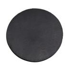 （法人限定）光 ゴム 天然 黒 2×50mm丸 GR2-50