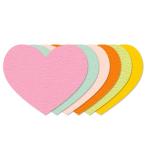 ササガワ(タカ印) ぷちカード　ハート　大 12枚×5セット