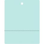 値札 タグ提札 カラー下札 大 アサギ 糸付 大人気のカラー下げ札 500枚