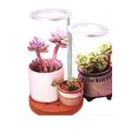  растения культивирование лампа салон растения выращивание свет двойной 20LED лампа ×2 таймер культивирование огород салон садоводство гидропонная культура прорастание управление интерьер dar-marusaibai02