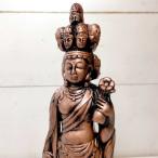 金十一面観音 仏像 置物 フィギュア インテリア 開運グッズ 縁起物 魔除け
