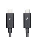 Thunderbolt 4 / USB 4 Cable (Thunderbolt 4 / USB 4¡¤ Passive 0.8m) 40Gbps Al