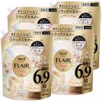 ハミングフレア リラックスムスク&ミューゲの香りつめかえ大容量2430ml×4個