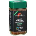 ショッピングカフェインレス マウントハーゲン オーガニック フェアトレード カフェインレスインスタントコーヒー100g 自然なカフェイン除去プロセスで香りそのままカフェイン99.7%カット