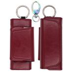 アイコスイルマ ケース Iqos iluma カバー PUレザー 360度回転フック付き タバコケース 電子タバコカバー 加熱式たばこケース ヒートスティック