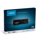 [翌日出荷 5年保証] Crucial CT4000P3SSD8 P3 4TB 3D NAND NVMe PCIe3.0 M.2 SSD